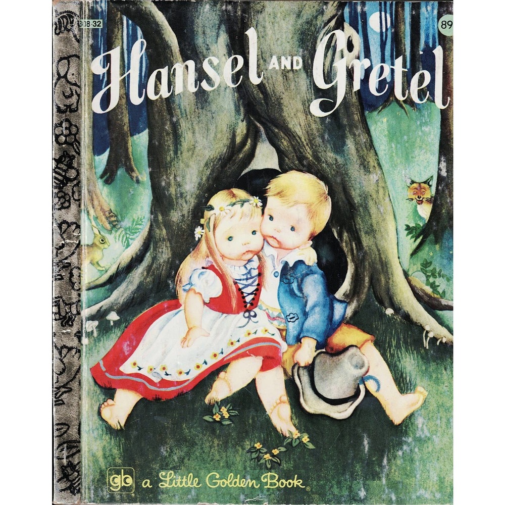 1981 Little Golden Book Hansel and Gretel by The Brothers Grimm Thirtieth Print - Picture 1 of 2